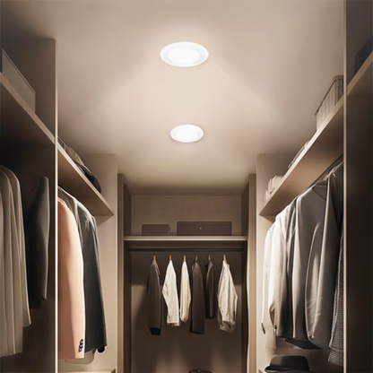 Lámpara de Techo LED Empotrable para Interior Luz Fría 12W Blanco Tecnolite