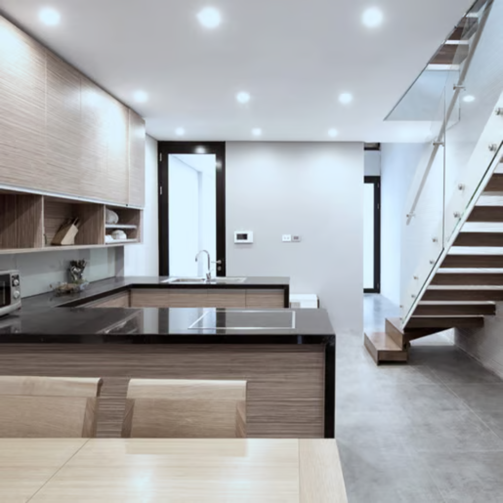 Lámpara de Techo LED Empotrable para Interior Luz Fría 9W Satinado Tecnolite