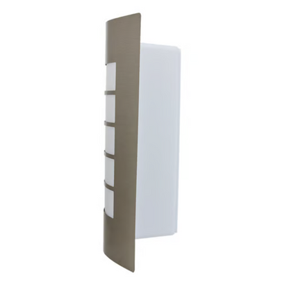 Lámpara de pared exterior E27 Satinado 15W Turin Tecnolite