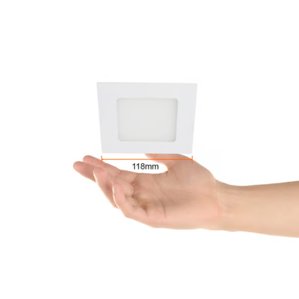 Lámpara de techo LED Empotrable para interior Luz Cálida 6W Brighton VI Blanco Tecnolite