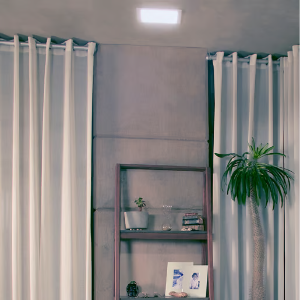 Lámpara de techo LED Empotrable para interior Luz Fría 12W Tecnolite