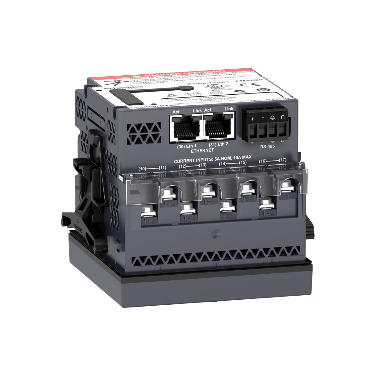 Medidor de Energía Powerlogic para Empotrar, Armónico 63, Memoria de 512mb y 50+ Alarmas Schneider Electric METSEPM8240