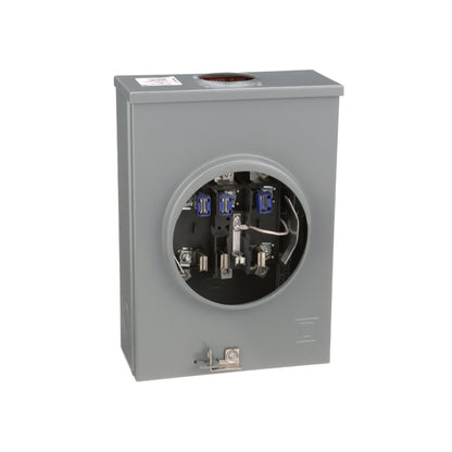Base para Medidor de 7 Mordazas Trifásica 100A 4H Square D Schneider Electric MS1007J