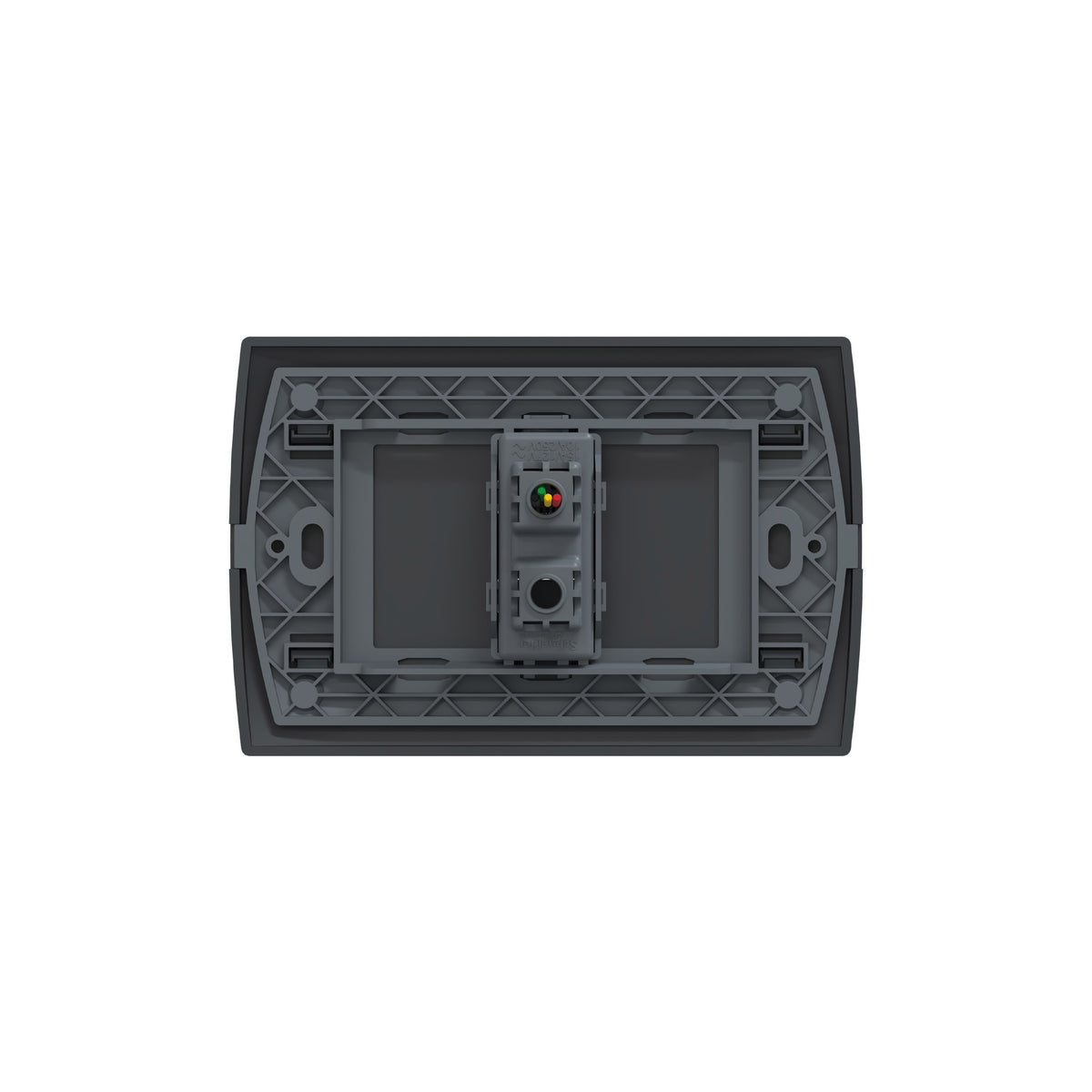 Placa con Toma de Datos Tipo RJ11 de Marisio en Color Negro de 1 Módulo Schneider Electric MWD64907