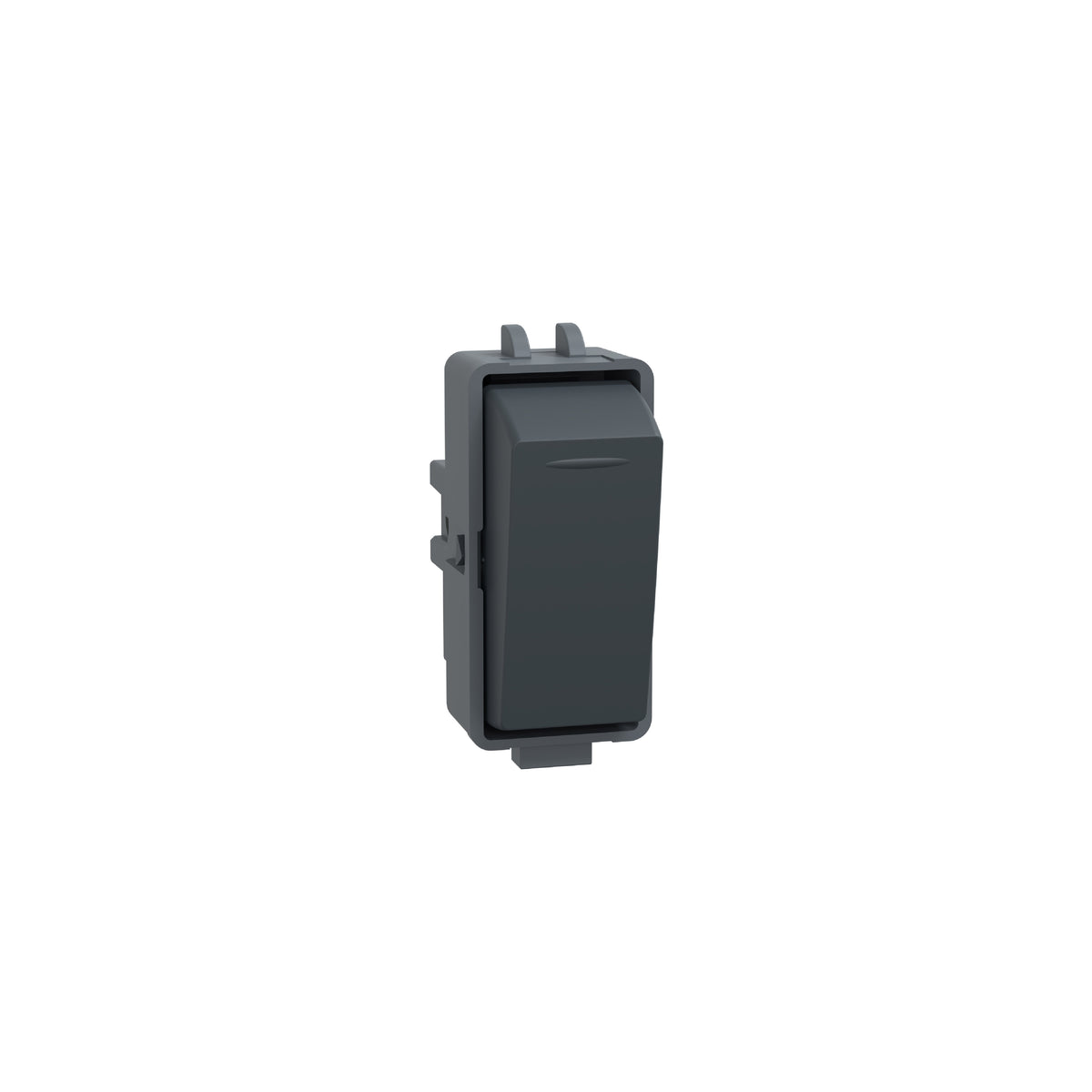 Pulsador Marisio Genesis, 16A, 250V, 1 Módulo, Negro Schneider Electric MWD72067