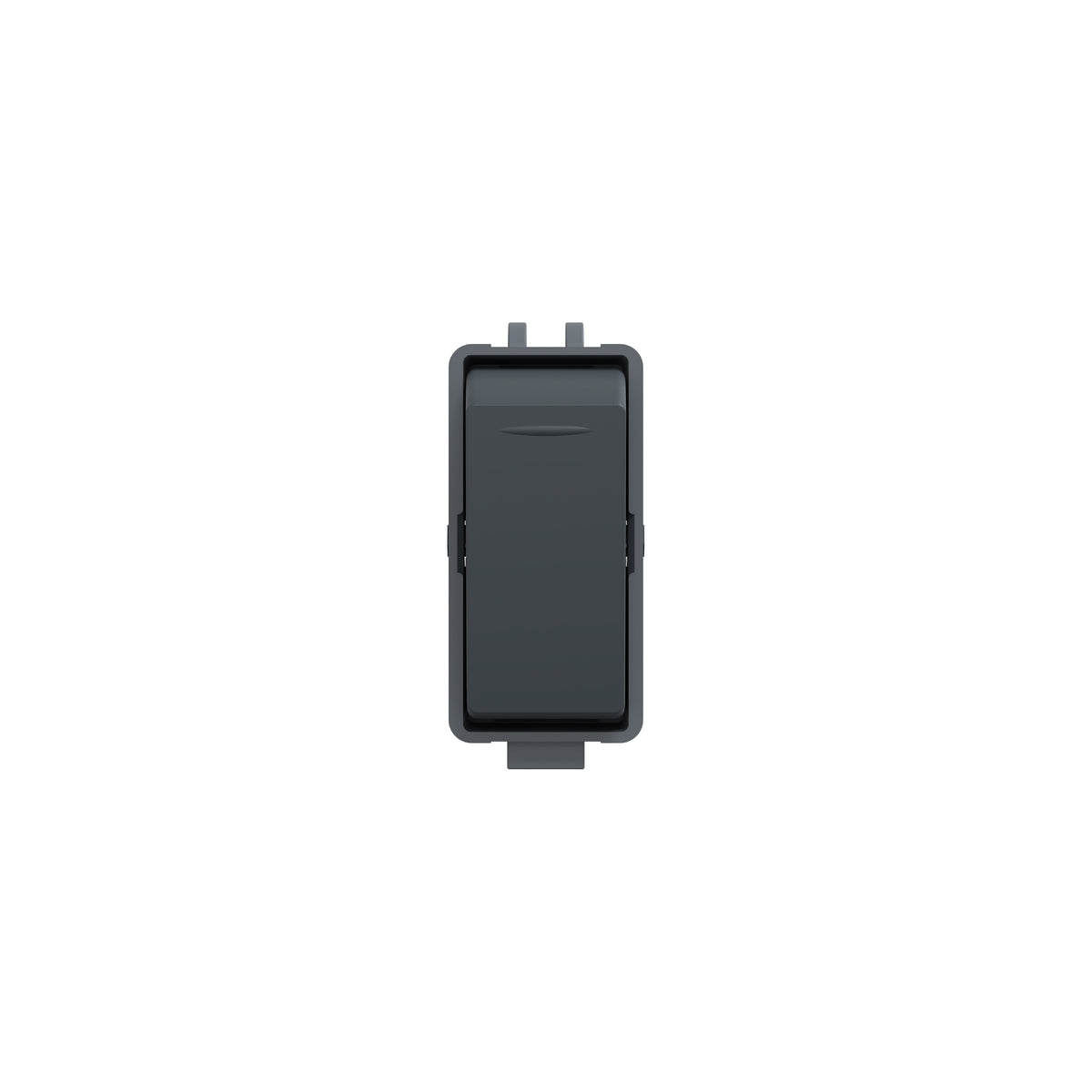Pulsador Marisio Genesis, 16A, 250V, 1 Módulo, Negro Schneider Electric MWD72067