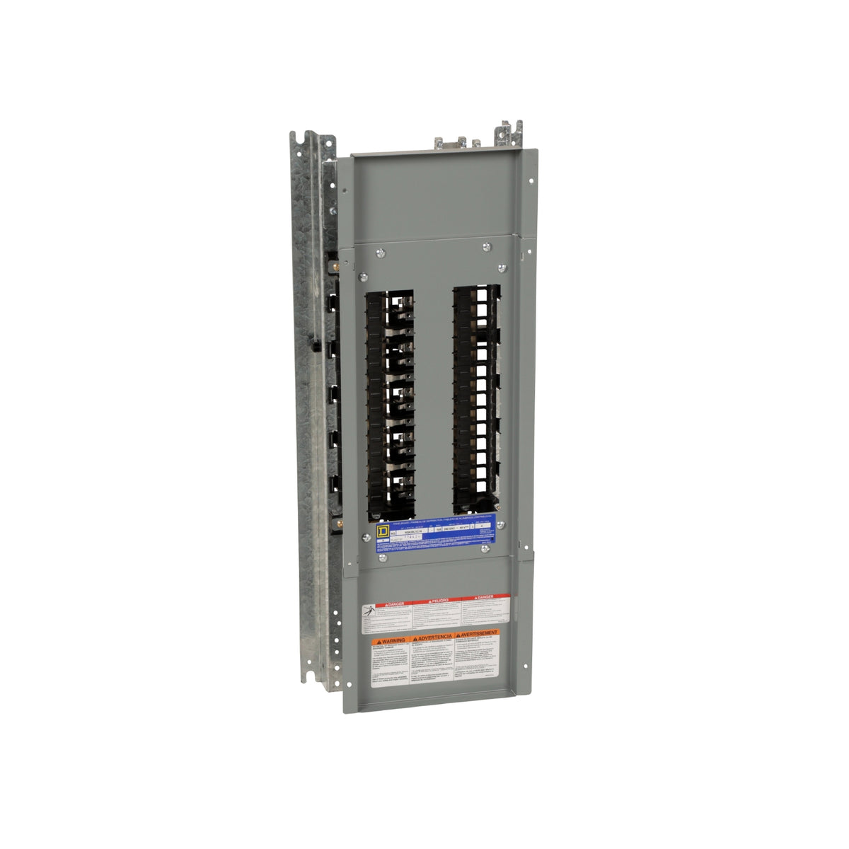 Interior Tablero Nq Square D de Zapatas Principales, 100A, 3 Fases, 4 Hilos, 30 Polos, Barra de Cobre Schneider Electric NQ430L1C14