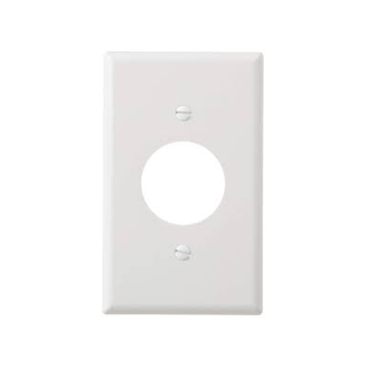 Placa para Contacto Redondo Blanco Leviton