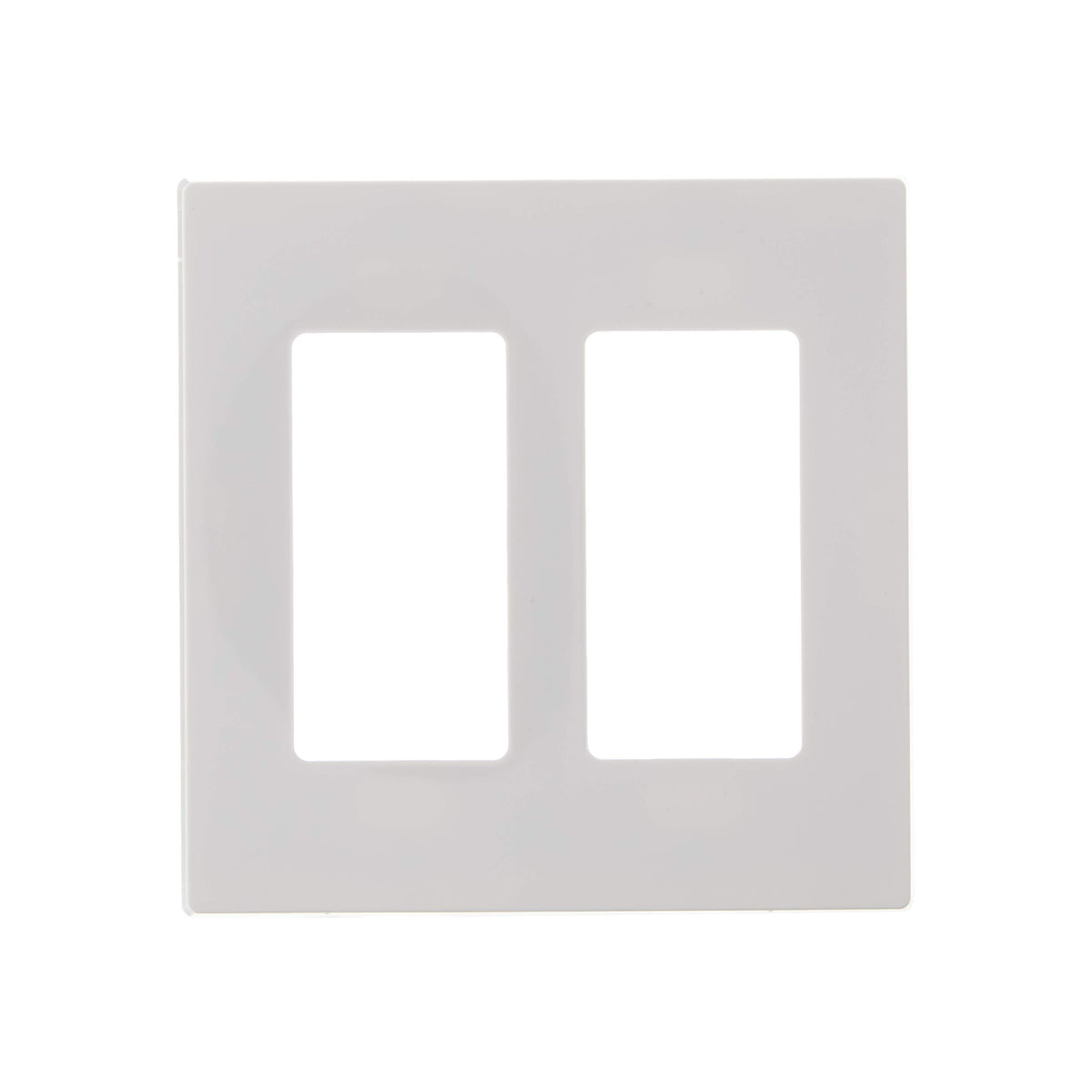 Placa 2 Unidades Blanco Decora Leviton