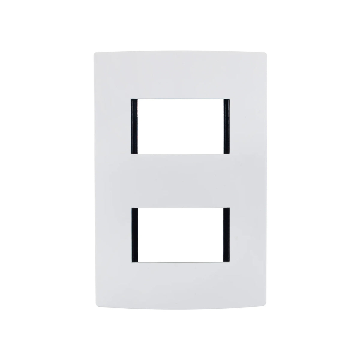 Placa de 2 Módulos Blanco Modular Leviton