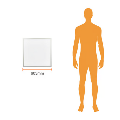 Panel de 603mm X 603mm LED Luz Fría 40W Tecnolite