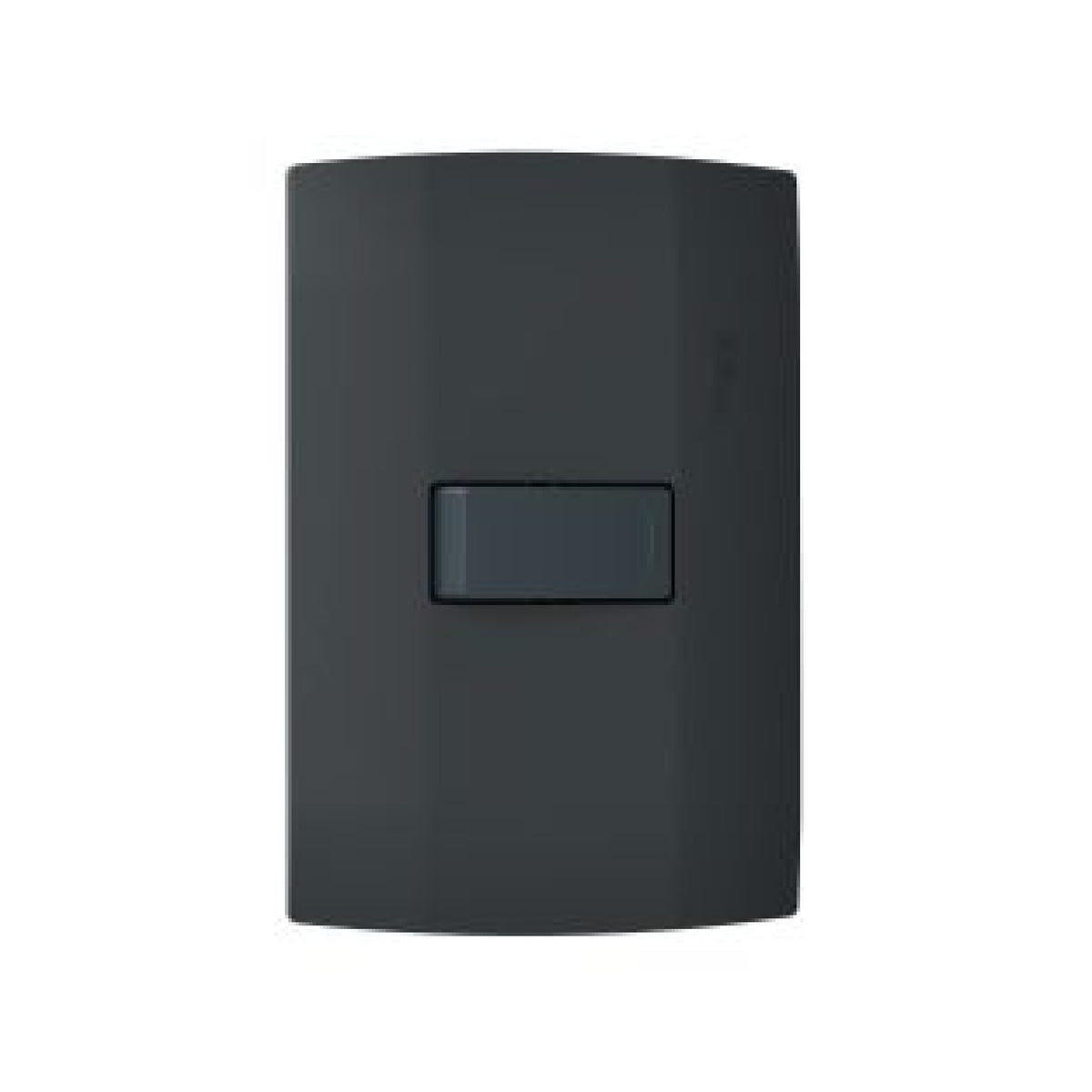 Placa Armada con Pulsador color Negro Marisio Schneider Electric MWD62067