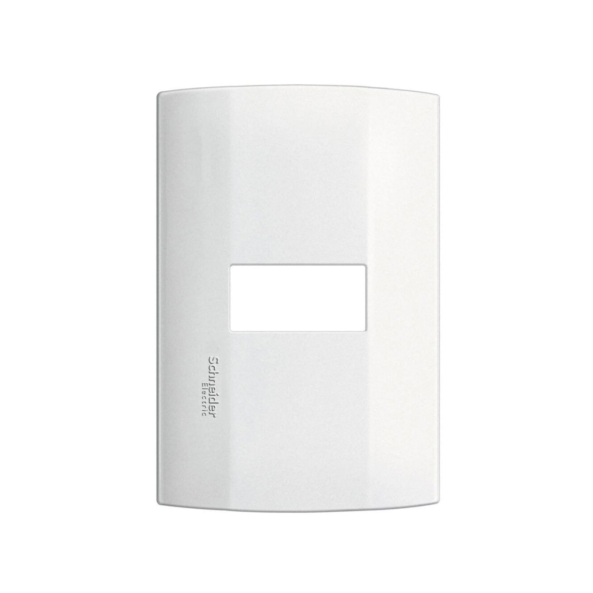 Placa de 1 Módulo color Blanco Marisio Schneider Electric MWD37110