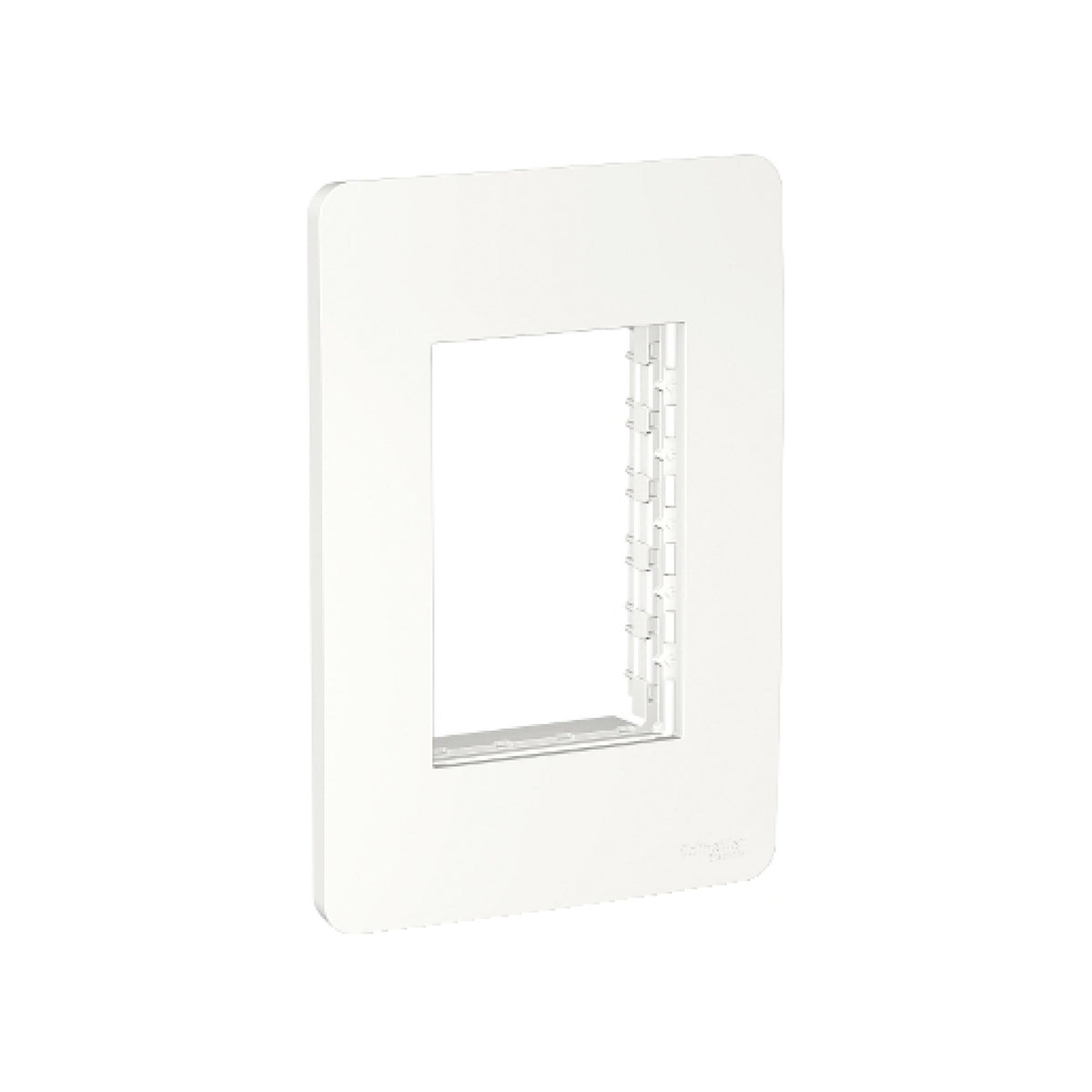 Placa de 3 Módulos y 1 Segmento color Blanco Orion Schneider Electric S735103004