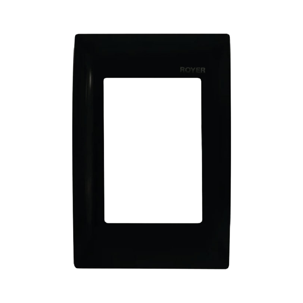 Placa de 3 módulos Chocolate Royer 100 Eaton