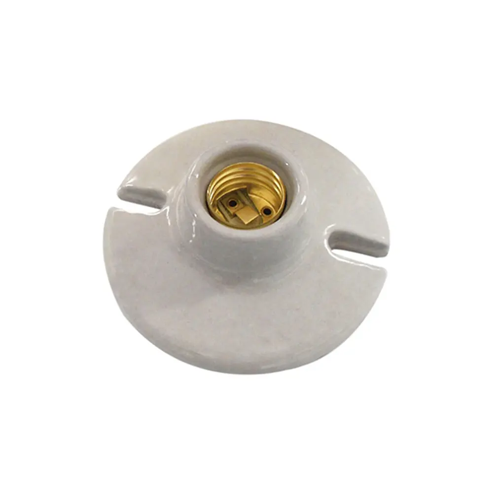 Portalámpara de cerámica Blanca E27 250V 660W Royer