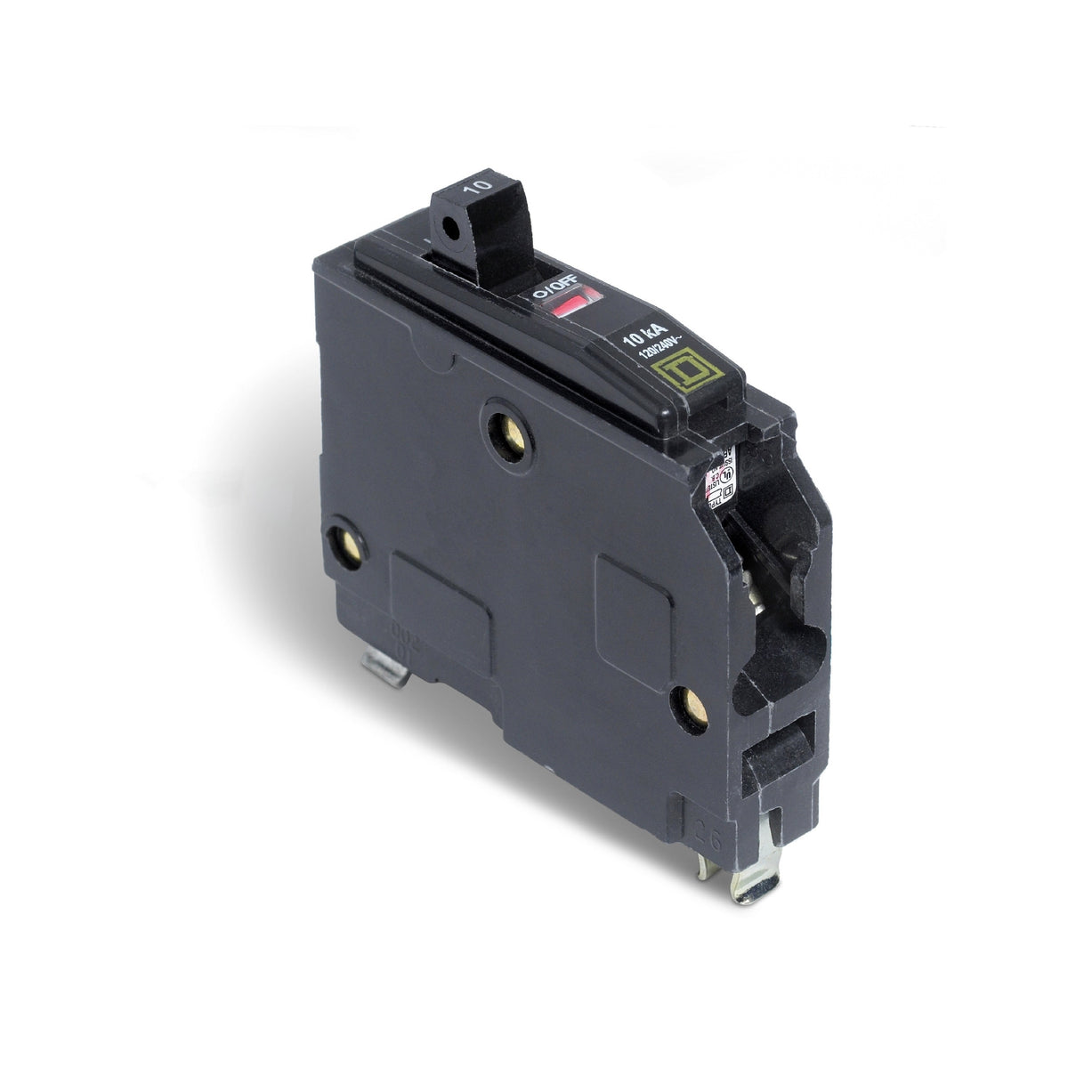 Interruptor Termomagnético 1 Polo 10 A Square D Enchufable Schneider Electric QO110