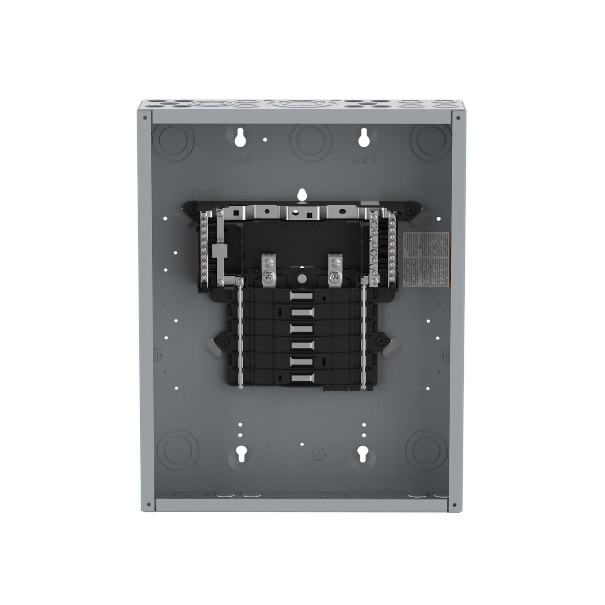Centro de Carga QO Square D 125A 1F 12P 12C NEMA1 con Barra a Tierra y Neutro Schneider Electric QO112L125PG