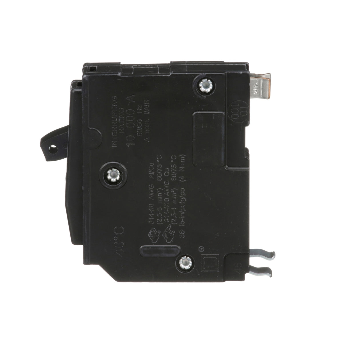 Interruptor Termomagnético 1 Polo 15 A Square D Enchufable Schneider Electric QO115