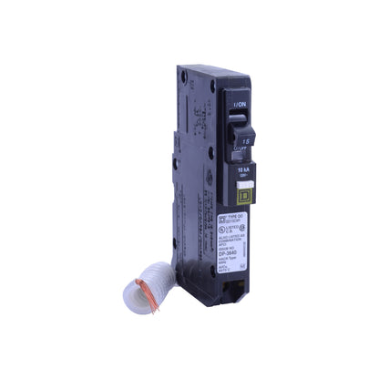 Interruptor Termomagnético QO CAFI 1 Polo, 15A, 10 kA, Enchufable Schneider Electric QO115CAFI