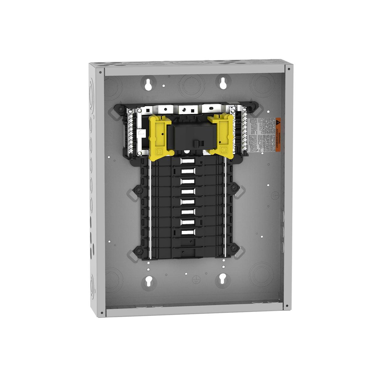Centro de Carga QO Interruptor Principal 100 A, 1 F, 3H 16 Espacios, NEMA1, Pon Schneider Electric QO116M100P