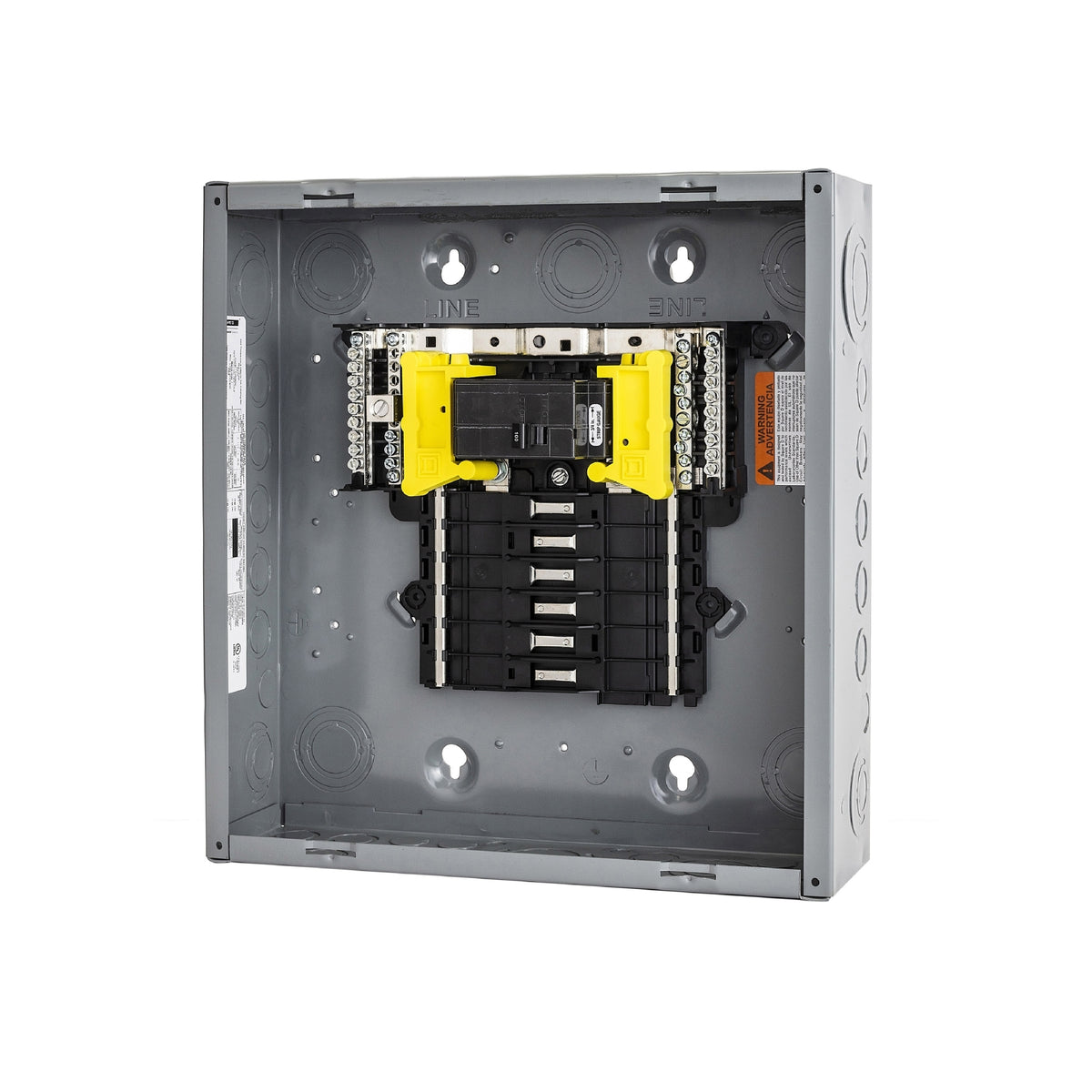 Centro de Carga QO Interruptor Principal 100 A, 1 F, 3H 16 Espacios, NEMA1, Pon Schneider Electric QO116M100P