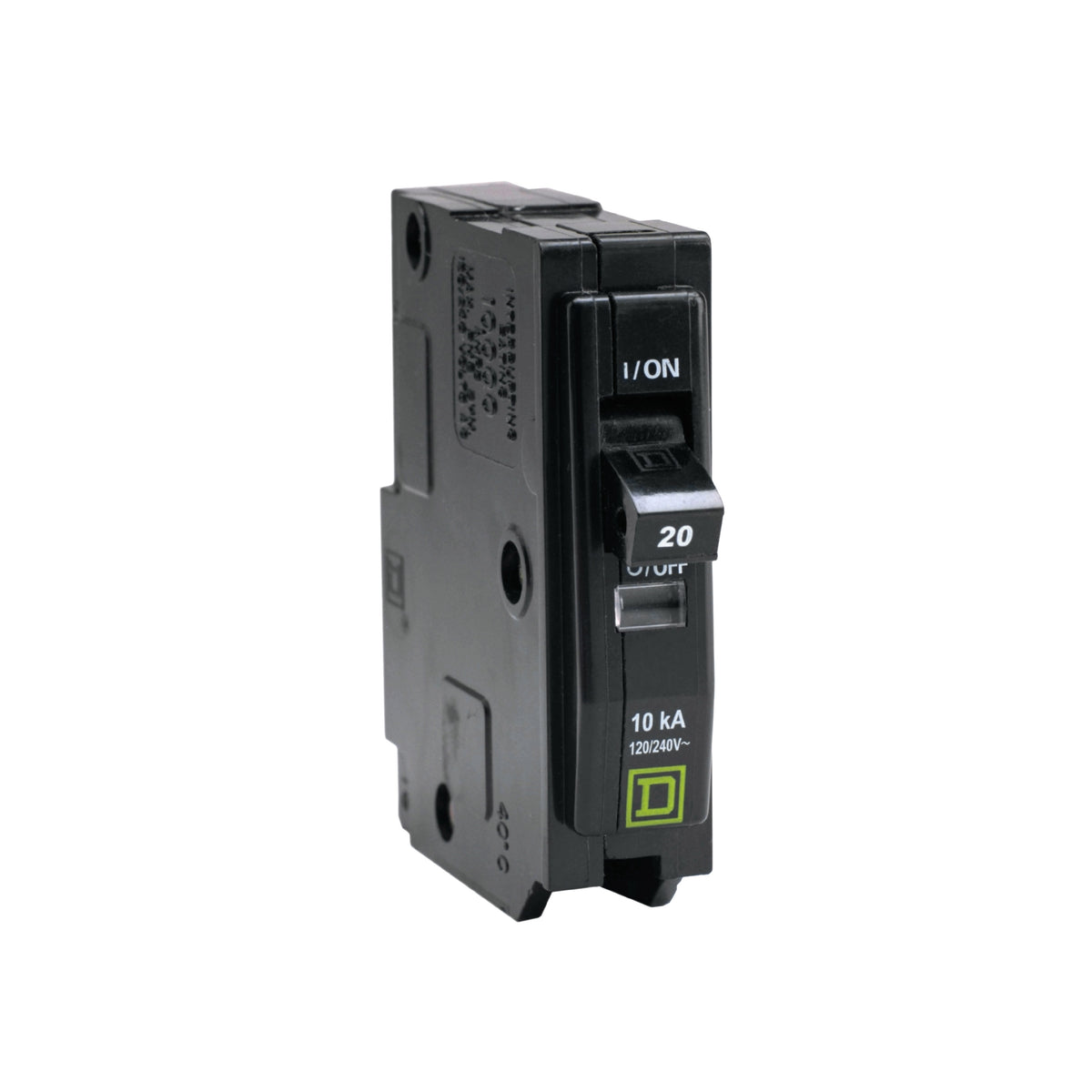 Interruptor Termomagnético 1 Polo 20 A Square D Enchufable Schneider Electric QO120