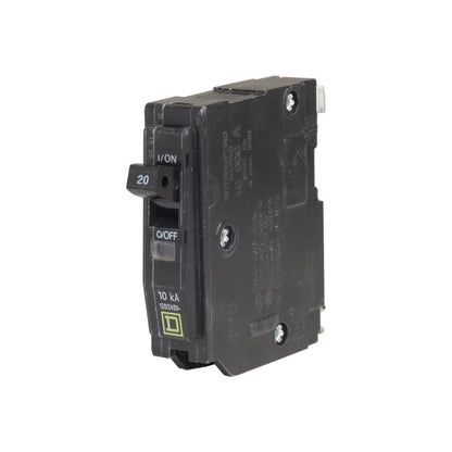 Interruptor Termomagnético 1 Polo 20 A Square D Enchufable Schneider Electric QO120