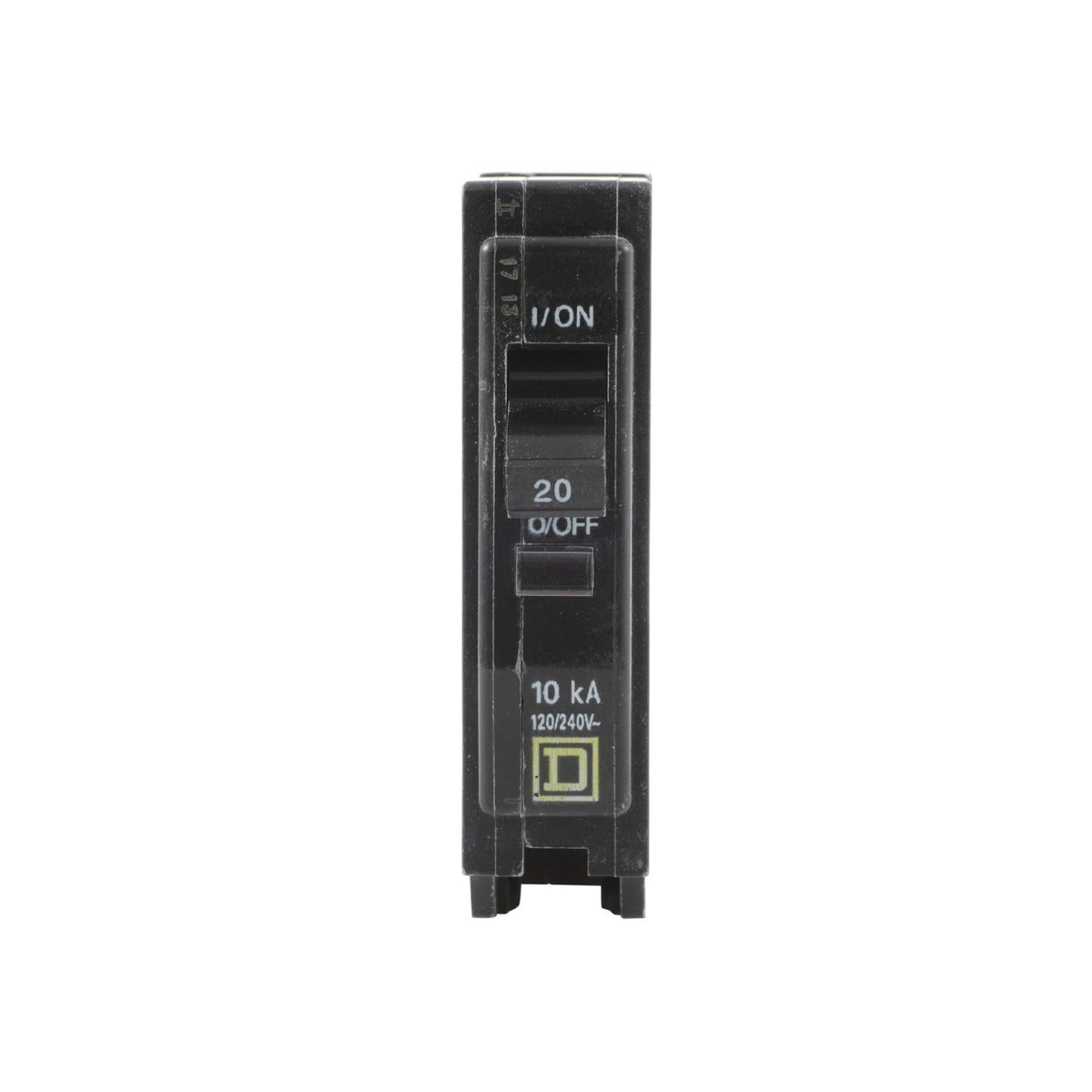 Interruptor Termomagnético 1 Polo 20 A Square D Enchufable Schneider Electric QO120
