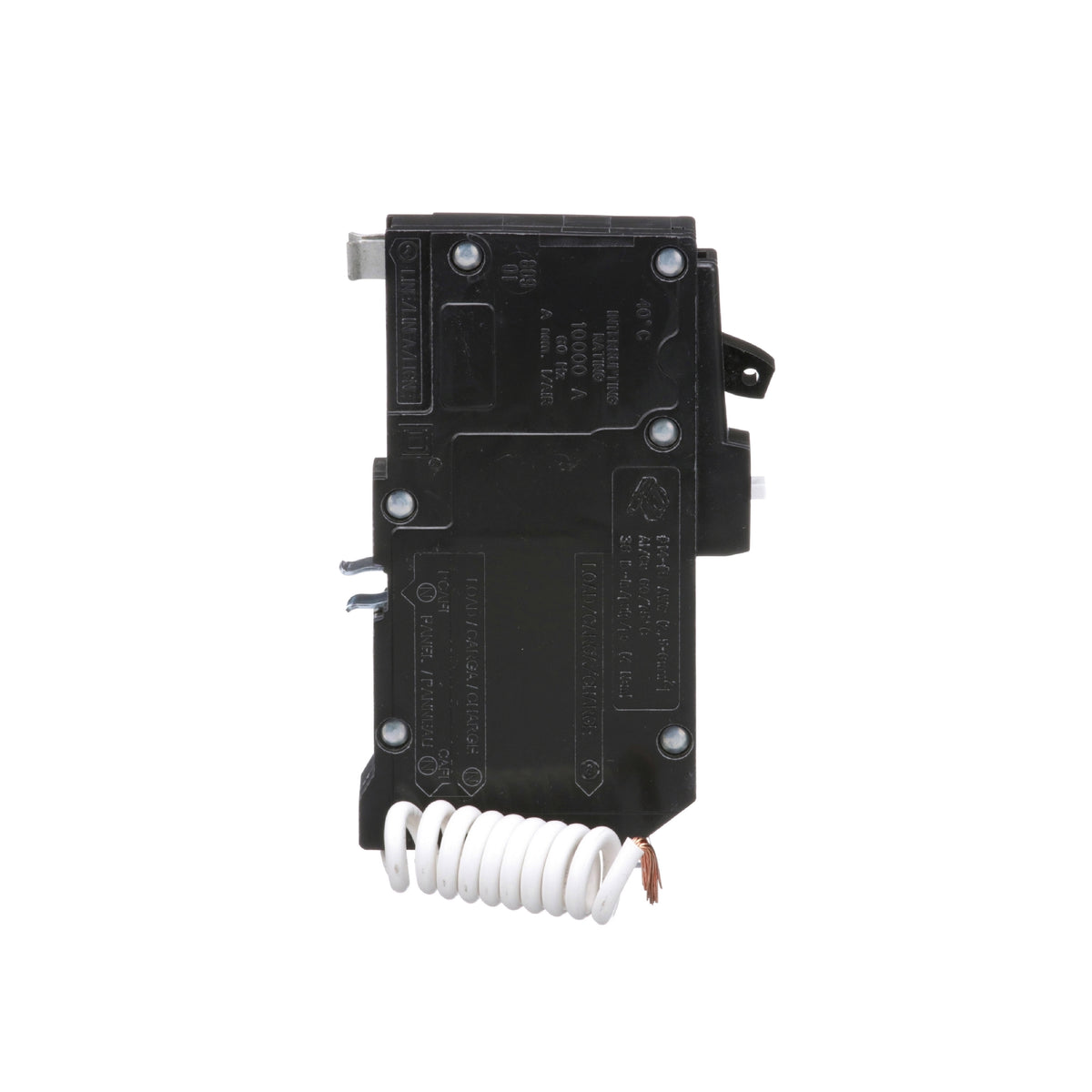 Interruptor Termomagnético QO CAFI 1 Polo, 20 A, 10 kA, Enchufable Schneider Electric QO120CAFI