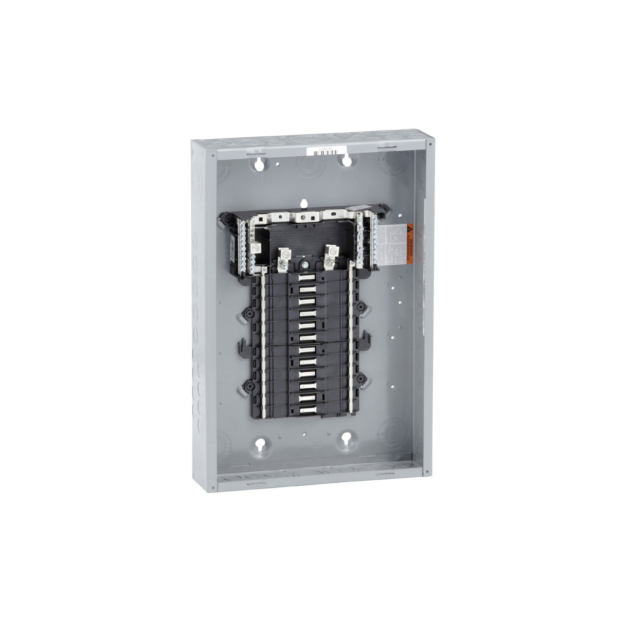 Centro de Carga QO Square D 125A 1F 24P NEMA1 con Barra a Tierra y Neutro Schneider Electric QO124L125PG