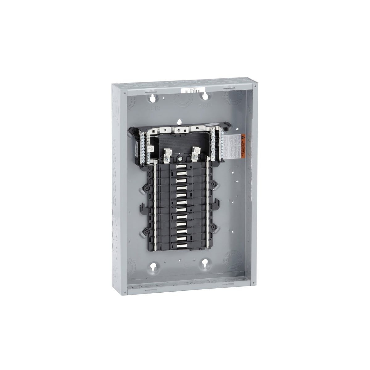 Centro de Carga QO Square D 125A 1F 24P NEMA1 con Barra a Tierra y Neutro Schneider Electric QO124L125PG