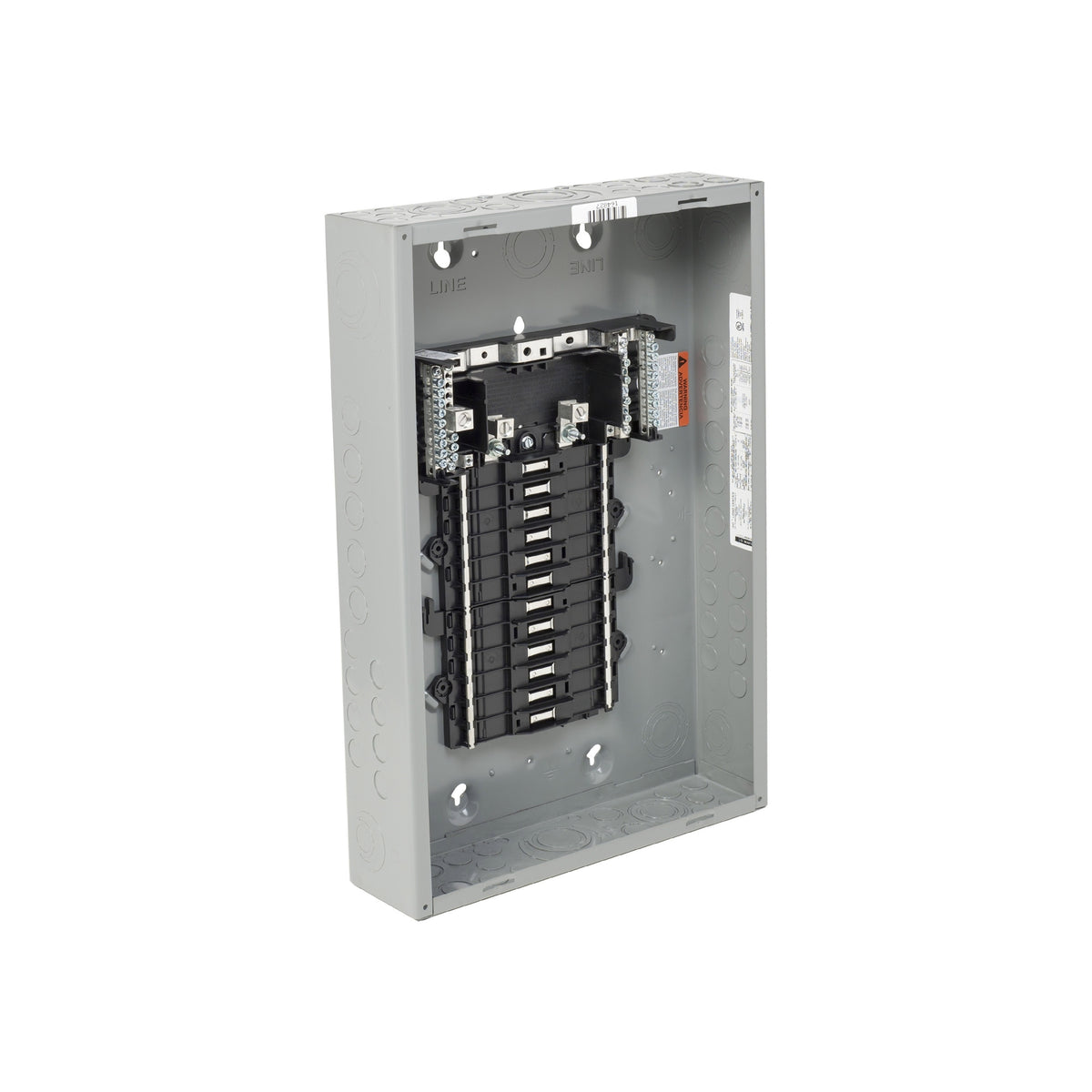 Centro de Carga QO Square D 125A 1F 24P NEMA1 con Barra a Tierra y Neutro Schneider Electric QO124L125PG