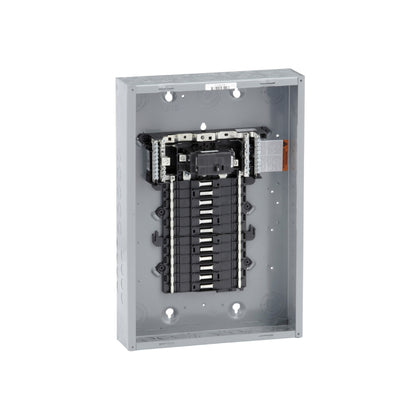 Centro de Carga QO Interruptor Principal 100 A, 1 F, 3H 24 Espacios, NEMA1, Pon Schneider Electric QO124M100P