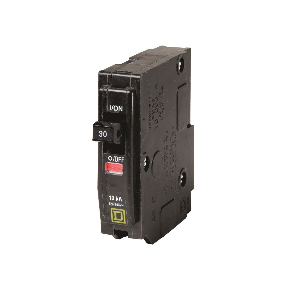 Interruptor Termomagnético 1 Polo 30 A Square D Enchufable Schneider Electric QO130
