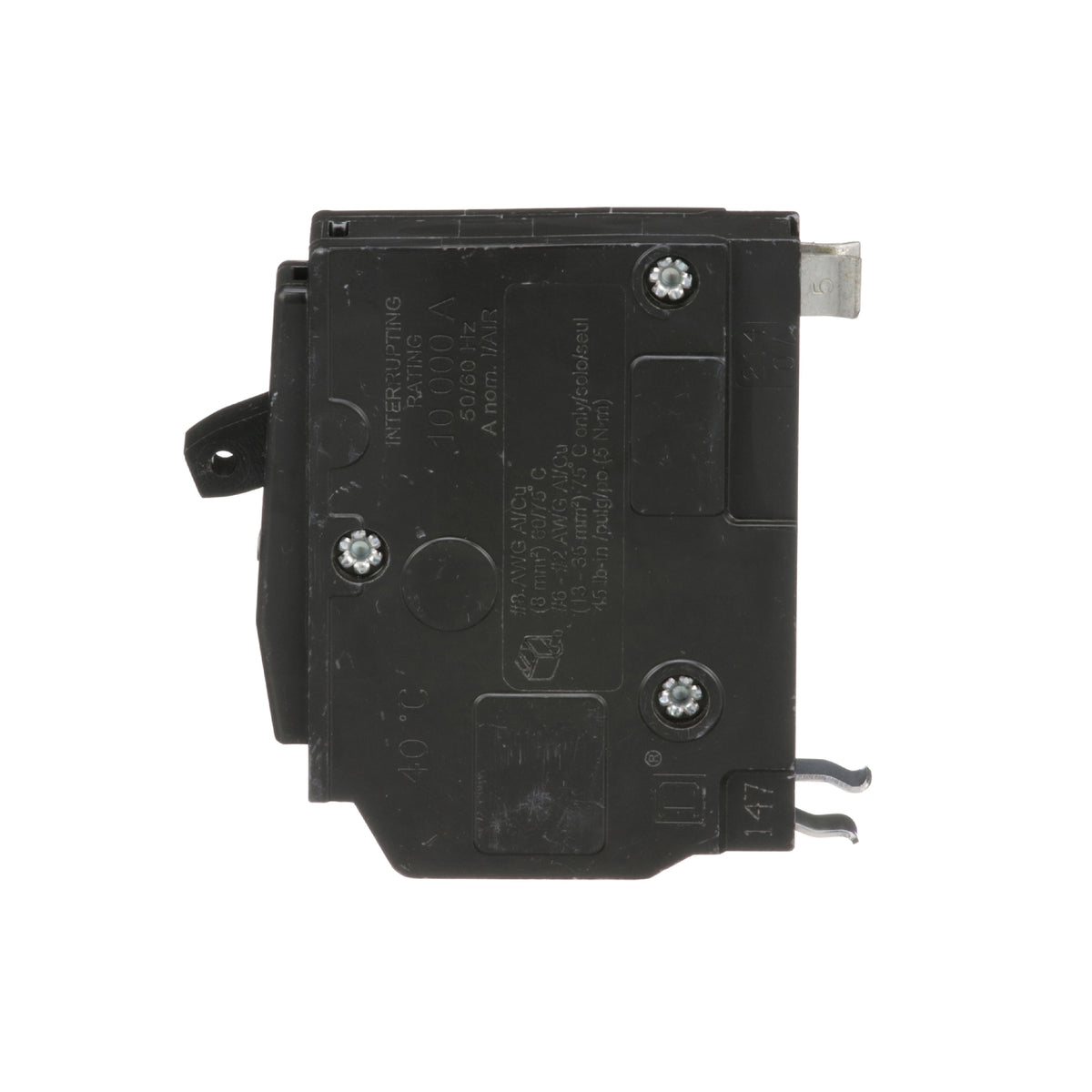 Interruptor Termomagnético 1 Polo 40 A Square D Enchufable Schneider Electric QO140