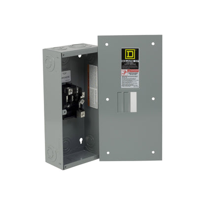 Centro de Carga QO, Gabinete para I Termomag, 100 A, 1 F, 3H, 2 Espacios NEMA 1 Empotrar Schneider Electric QO2100BNF