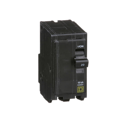 Interruptor Termomagnético 2 Polos 20 A Square D Enchufable Schneider Electric QO220