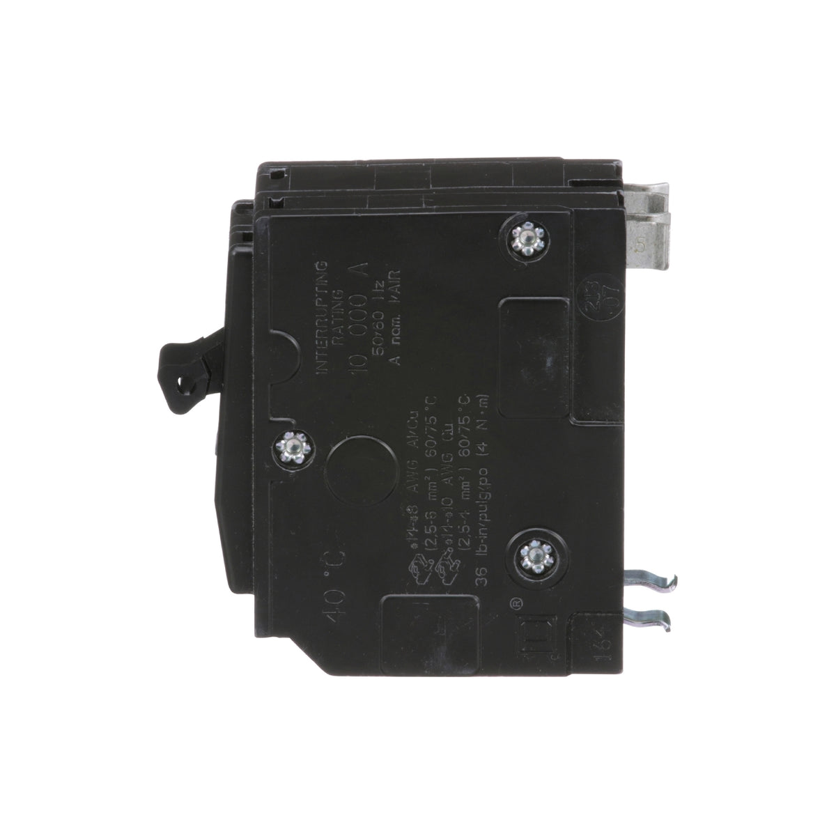 Interruptor Termomagnético 2 Polos 20 A Square D Enchufable Schneider Electric QO220