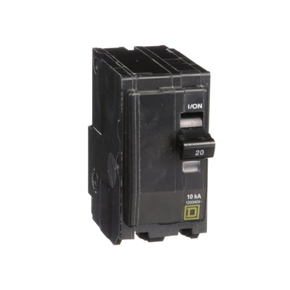 Interruptor Termomagnético 2 Polos 20 A Square D Enchufable Schneider Electric QO220