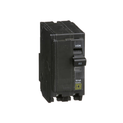 Interruptor Termomagnético 2 Polos 60 A Square D Enchufable Schneider Electric QO260