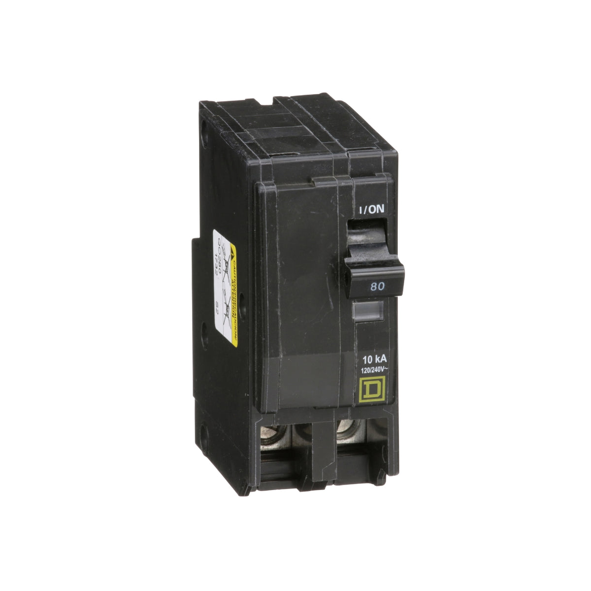 Interruptor Termomagnético 2 Polos 80 A Square D Enchufable Schneider Electric QO280