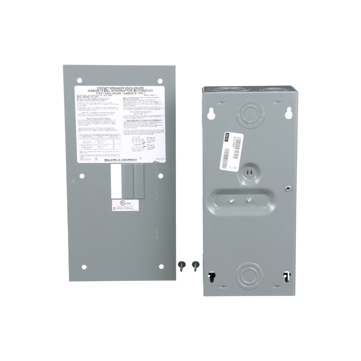 Centro de Carga QO de Zapatas Square D 100A 3F 3P NEMA1 para Empotrar Schneider Electric QO3100BNF