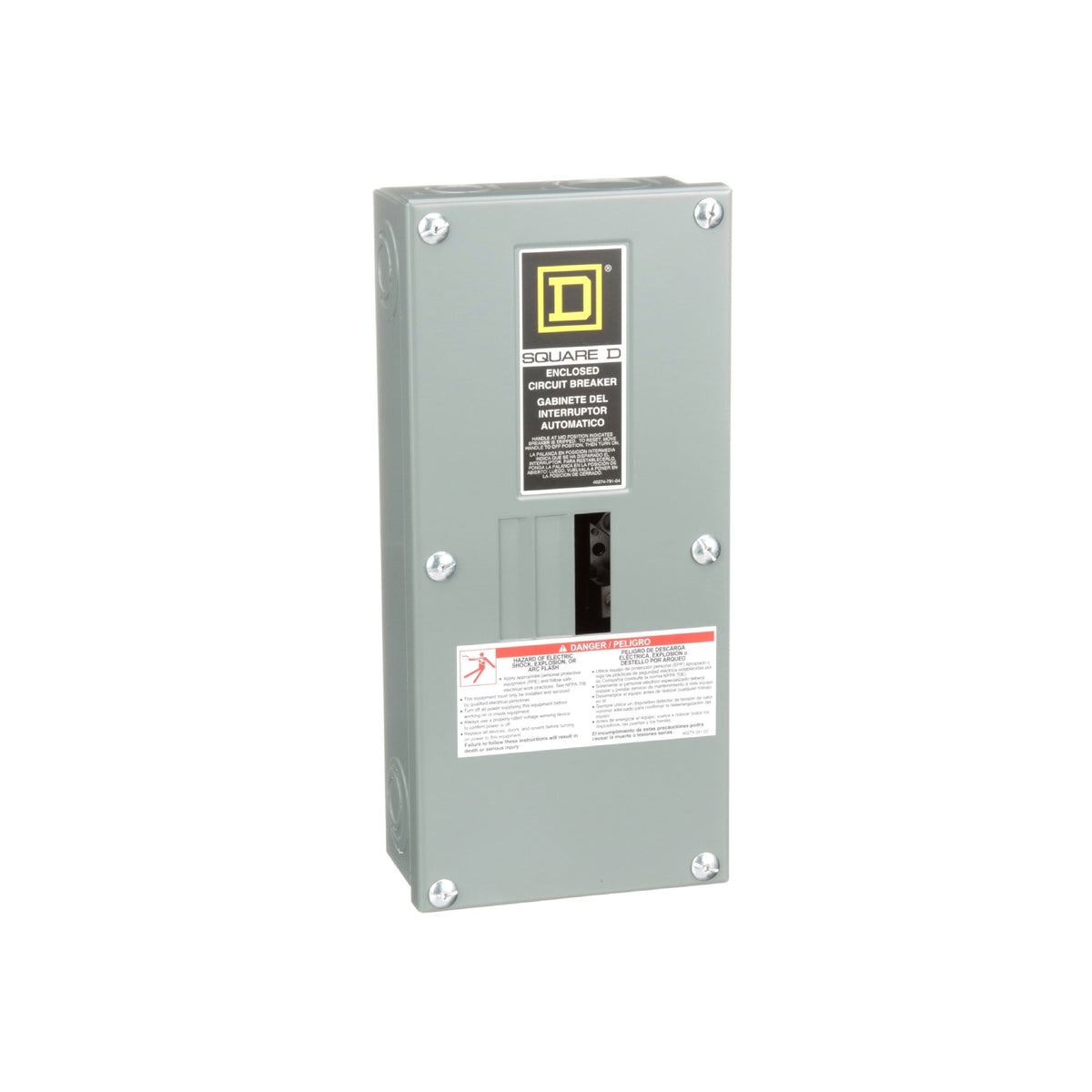 Centro de Carga QO de Zapatas Square D 100A 3F 3P NEMA1 de Sobreponer con Barra de Neutro Schneider Electric QO3100BNS