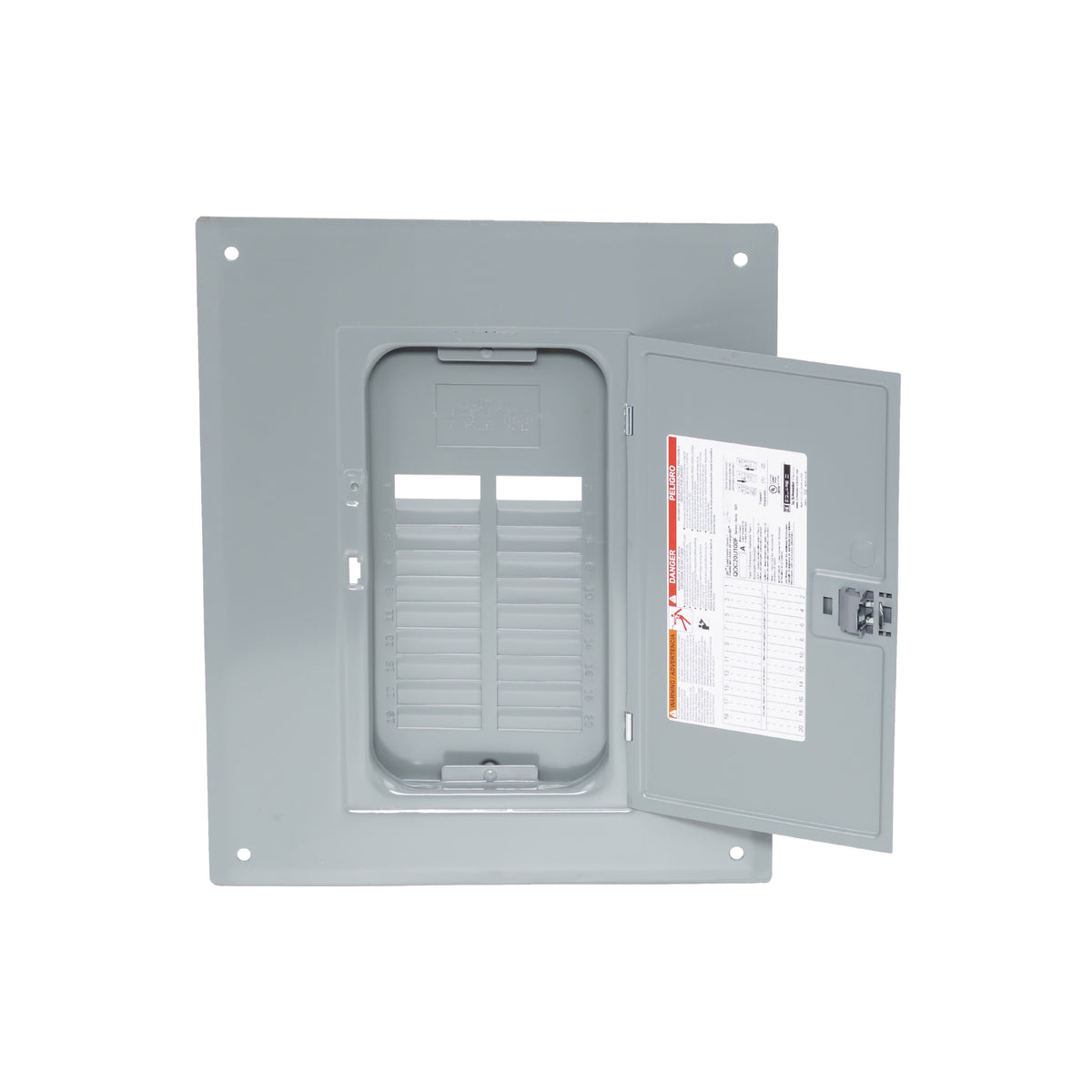 Frente para Centro de Carga QO de 20P Square D de Empotrar Schneider Electric QOC20U100F