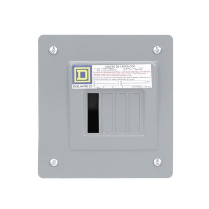 Centro de Carga QO Square D 60A 2F 4P NEMA1 de Empotrar Schneider Electric QOD4F