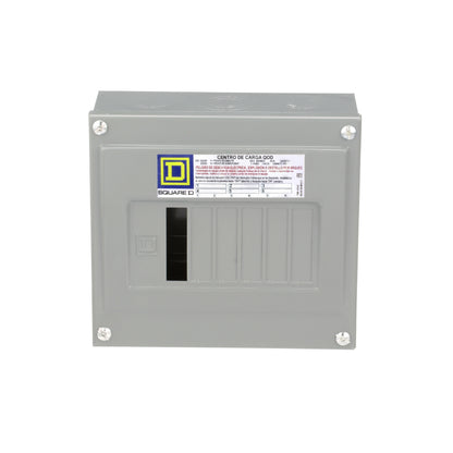 Centro de Carga QO Square D 100A 2F 6P NEMA1 de Sobreponer Schneider Electric QOD6S