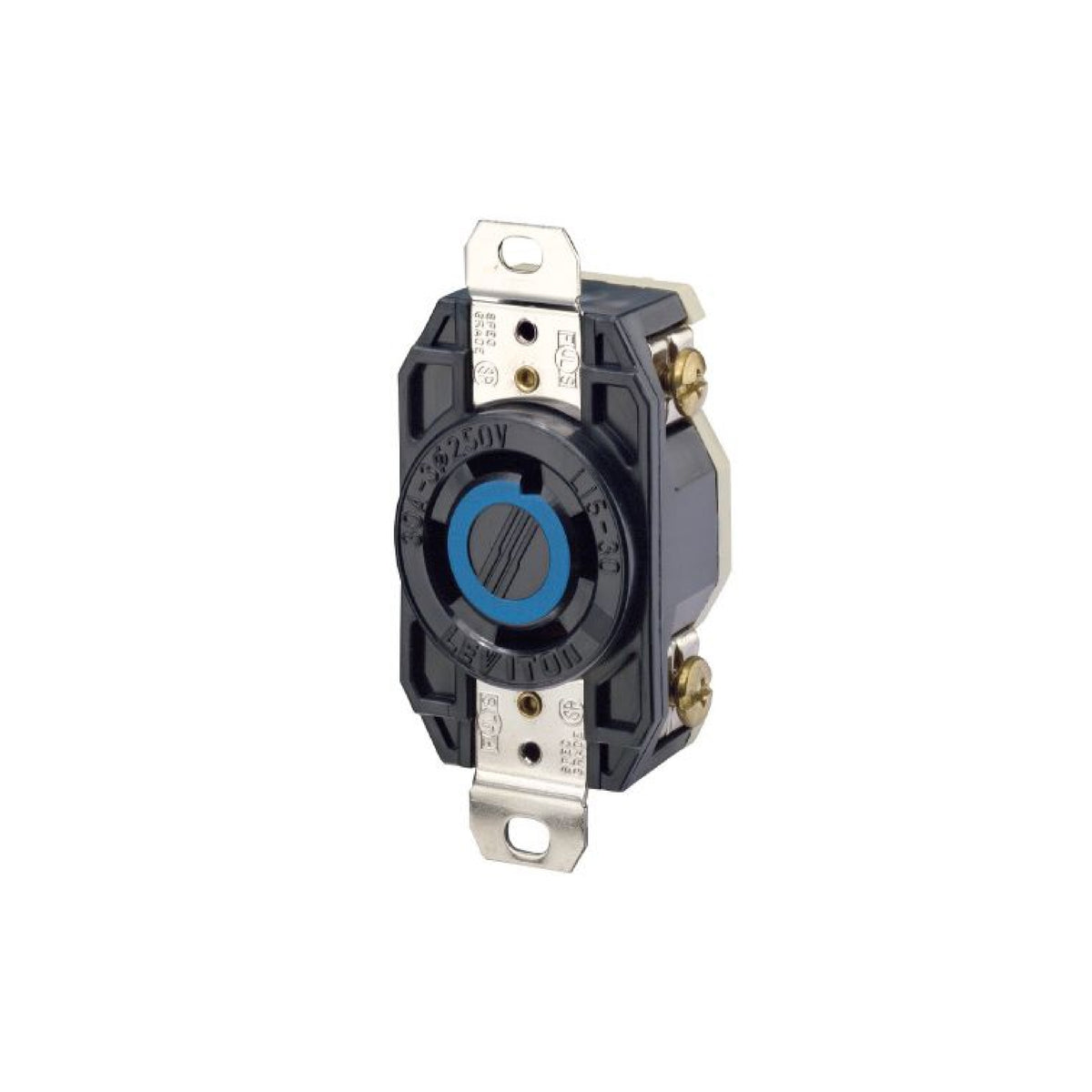 Receptáculo de Media Vuelta 30A 250V 3P 4H NEMA L15-30R Leviton
