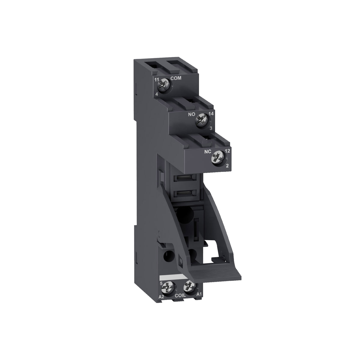 Socket, Separate Contact, 10 A, Relay Type RXG1, Screw Connector, 250 V AC Schneider Electric RGZE1S35M