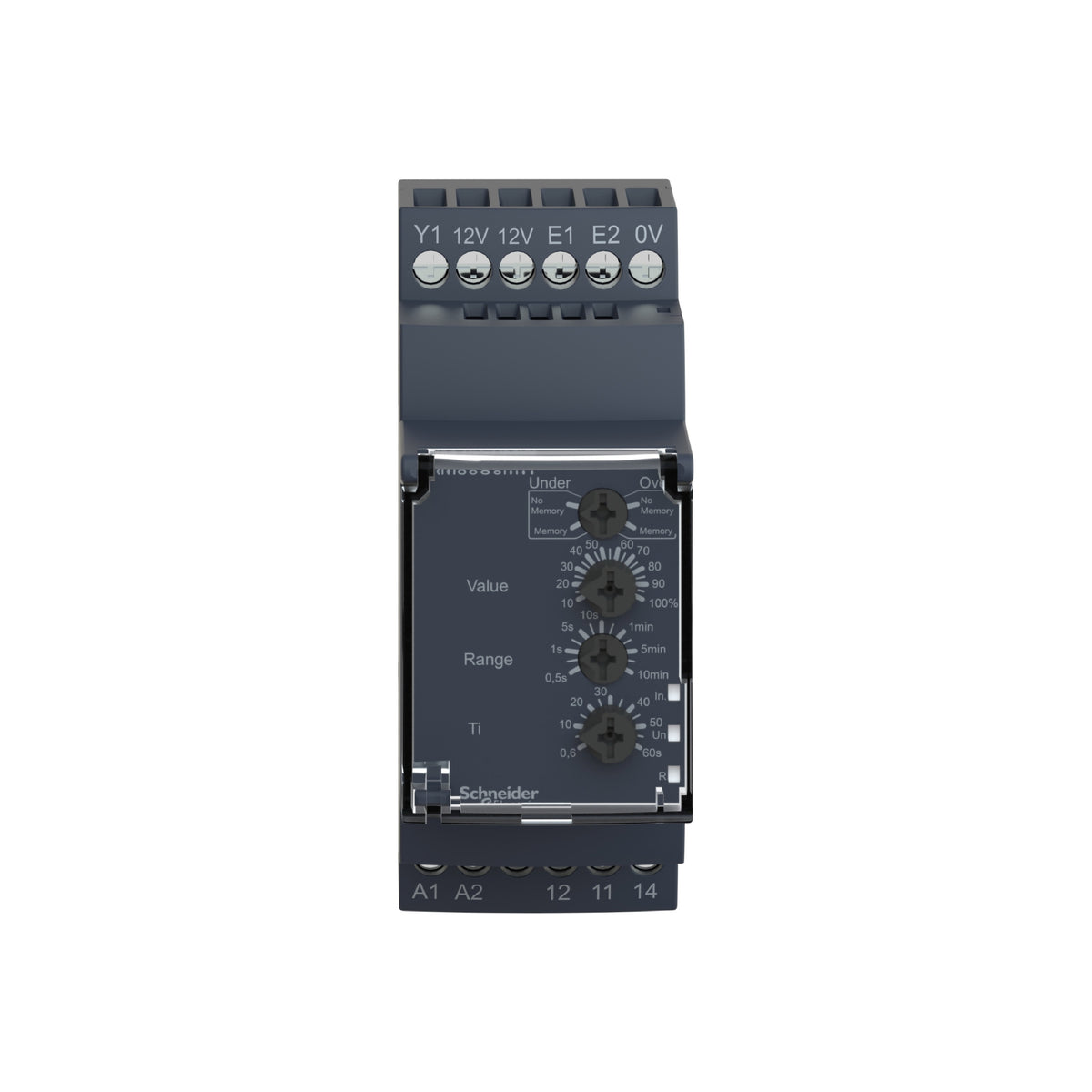 Relevador de Control de Tensión Multifunción RM35-u-Rango: 15 V..600 V Schneider Electric RM35UA13MW